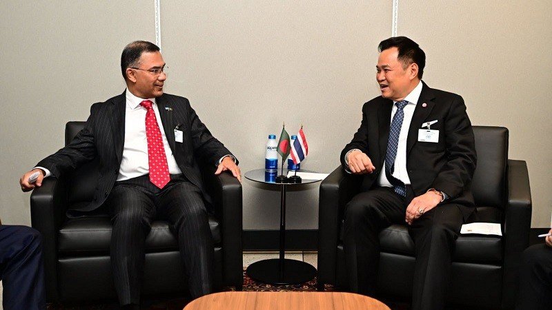 Tareq Rahman and Thai Prime Minister Meet, Discuss Trade and Investment