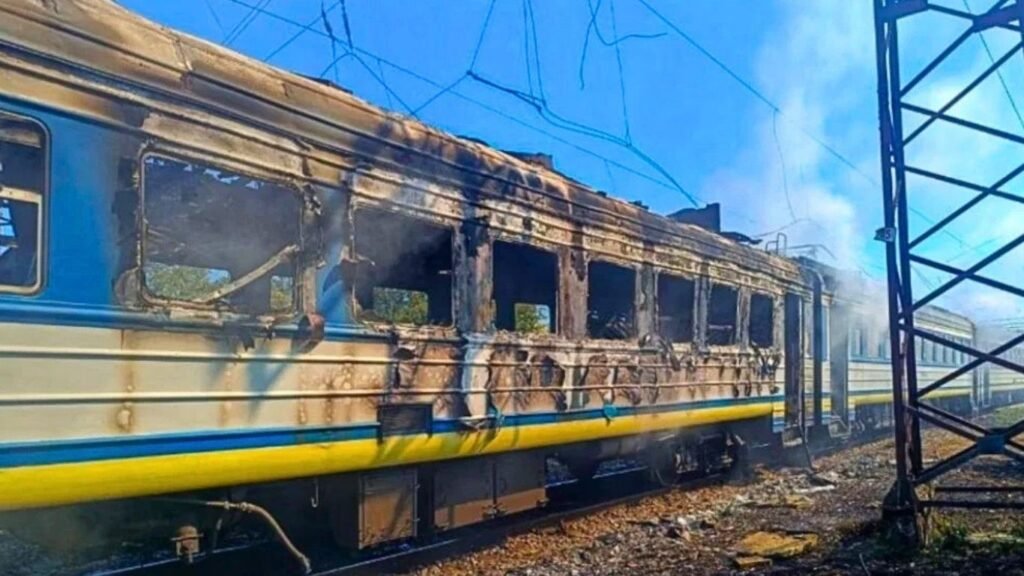 Drone Attack on Train at Ukraine-Poland Border Called ‘Putin’s Calculated Provocation’